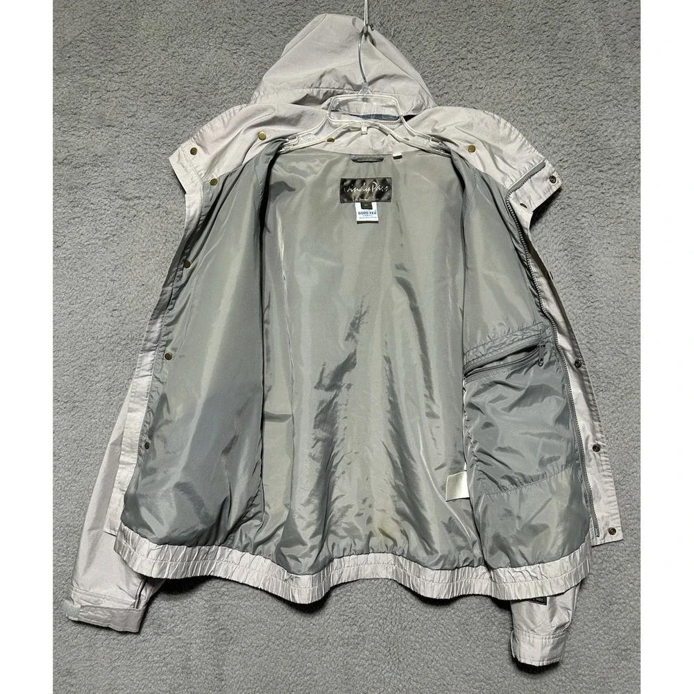 Vintage 80's Windy Pass by The North Face Gortex Bomber Jacket Sz XL‎ Hooded USA